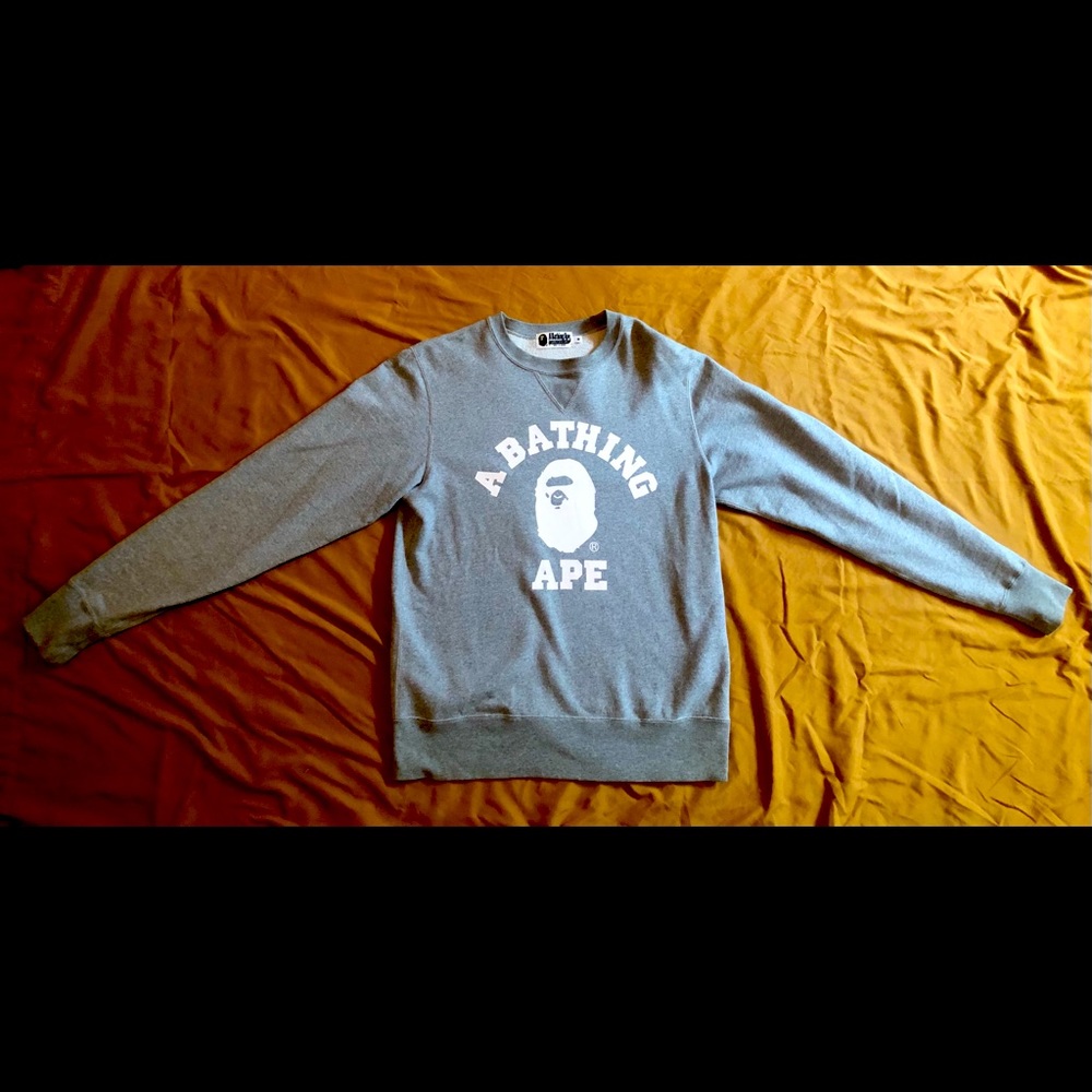 A Bathing Ape College Sweater